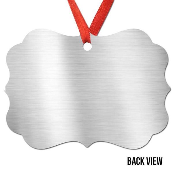 Most Wonderful Time Dog On Window Personalized Christmas Ornament Online - Image 3
