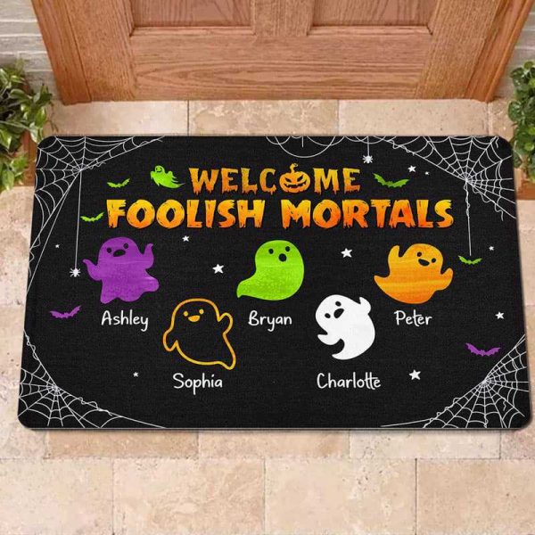 Halloween Family Boo Personalized Doormat Online Hot Sale