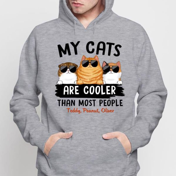My Cats Cooler Than People Personalized Shirt Supply - Image 4
