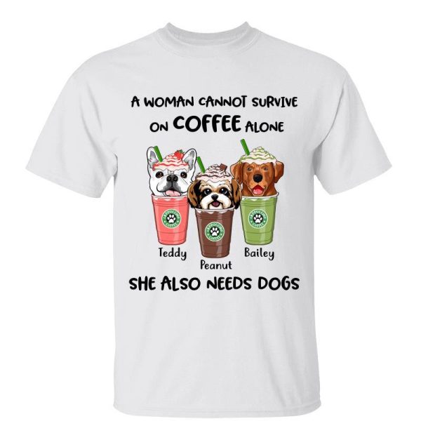 Dog Mom Cappuccino Coffee Lover Personalized Shirt For Discount