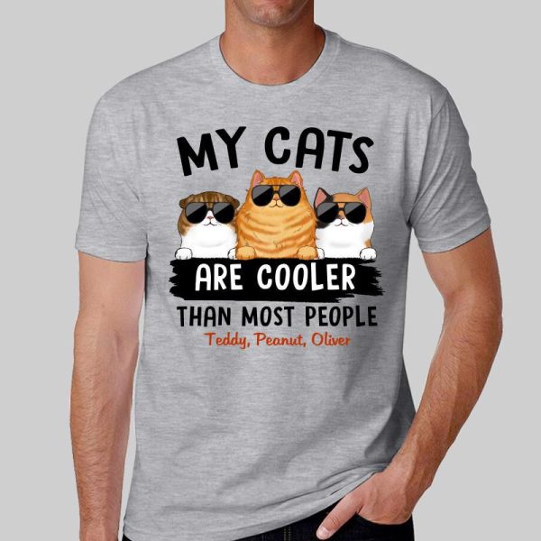 My Cats Cooler Than People Personalized Shirt Supply - Image 2
