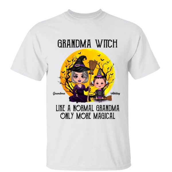 Doll Grandma Witch Like Normal Grandma Only More Magical Personalized Shirt Online