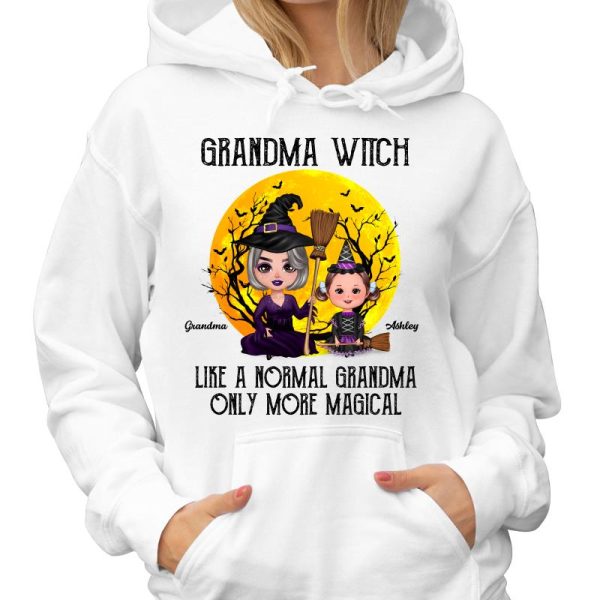 Doll Grandma Witch Like Normal Grandma Only More Magical Personalized Shirt Online - Image 4