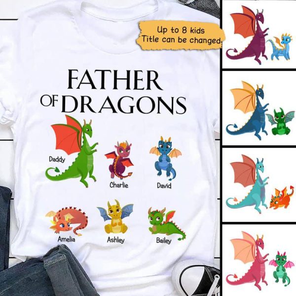 Father Mother Of Dragons Cute Personalized Shirt Online Hot Sale