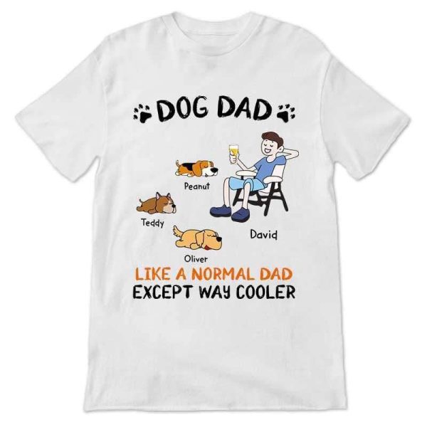 Stick Dog Dad Cooler Personalized Shirt Online Sale - Image 2