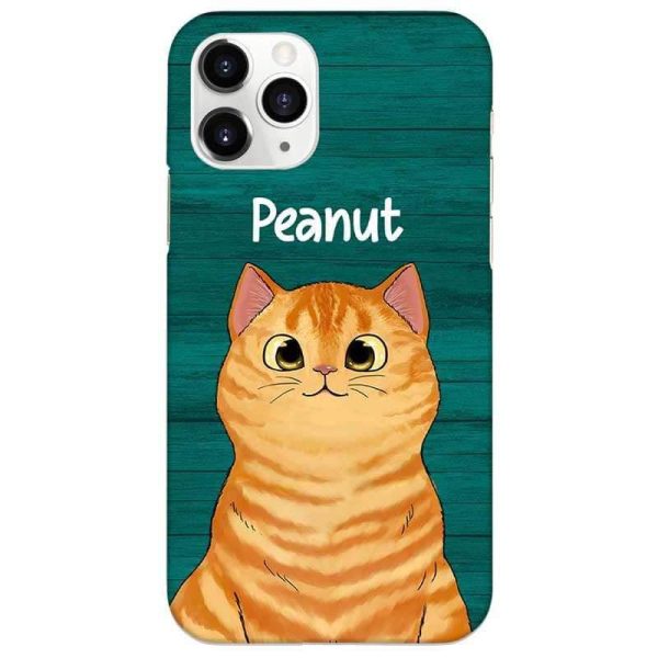 Fluffy Cats Personalized Phone Case Online Sale - Image 2