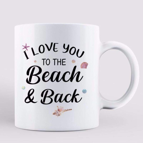 Summer Happy Besties On The Beach Personalized Mug Online - Image 3