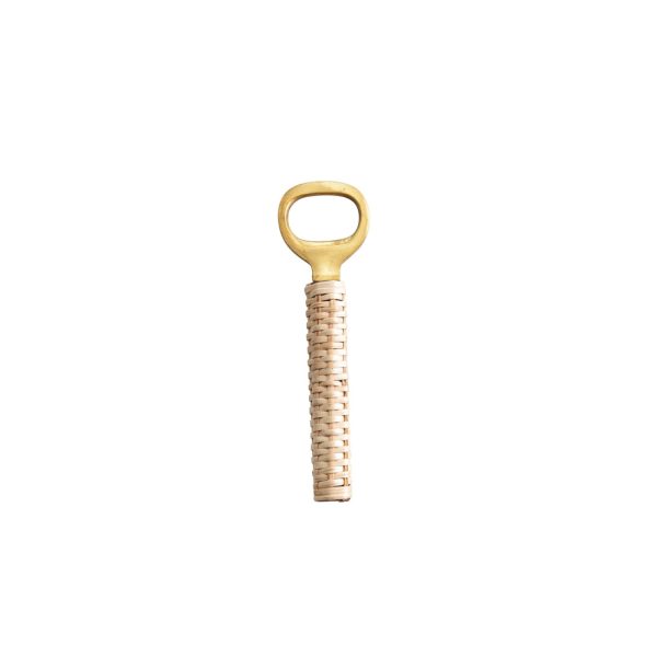 Bamboo and Brass Bottle Opener Online