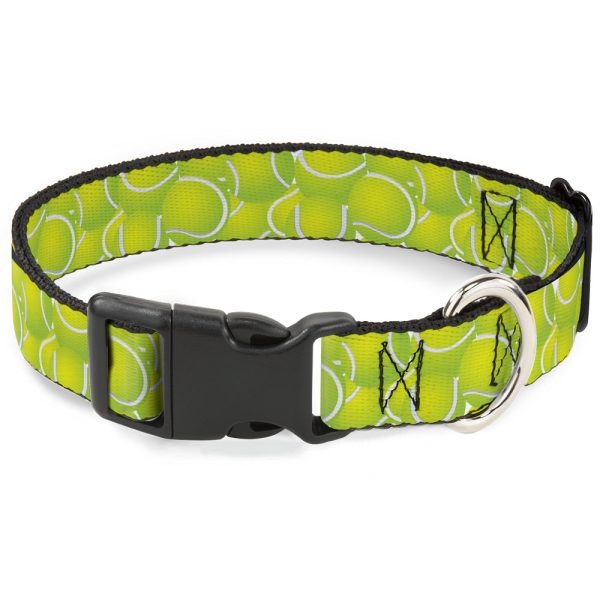 Plastic Clip Collar - Tennis Balls Stacked on Sale